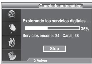 SAMSUNG LE52M87BD - Actualización automática de la lista de canales - 1