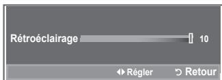 SAMSUNG LE52M87BD - Vous pouvez régler la luminosité de l'écran en réglant la luminosité du rétroéclairage LCD. (0~10) - 2