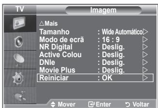 SAMSUNG LE52M87BD - Repor as predefinições de imagem - 1