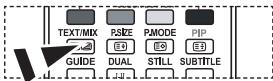 SAMSUNG LE52M87BD - Utilizzato della modalità Fastext per selezionare una pagina Teletext - 1