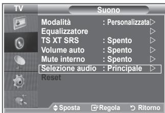 SAMSUNG LE52M87BD - Attivazione dell'audio dell'imagine secondaria - 1
