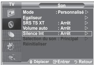 SAMSUNG LE52M87BD - Sélection de silence intégral - 1