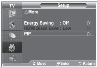 SAMSUNG LE52M87BD - Viewing the Picture In Picture (PIP) - 1