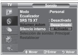 SAMSUNG LE52M87BD - Ajuste automatico del volumen - 2
