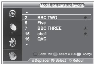 SAMSUNG LE52M87BD - Mise à jour manuelle de la liste des chaînes - 7