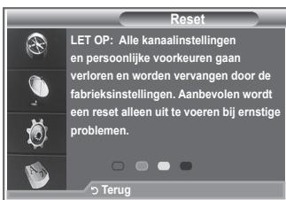 SAMSUNG LE52M87BD - U kunt de opgeslagen waarden wee wijzigen in de fabrieksinstellungen. - 2