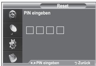SAMSUNG LE52M87BD - Sie können alle gespeicherten Werte wieder auf die Ausgangswerte zurücksetzen. - 1