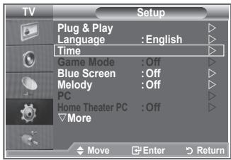 SAMSUNG LE52M87BD - Setting the Sleep Timer - 1