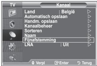SAMSUNG LE52M87BD - U kurz kanalen handmatig nauwkeurig instellen voor een optimale ontvangst. - 1