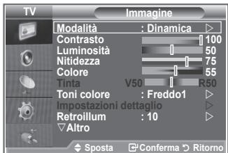 SAMSUNG LE52M87BD - Modifica dello standard dell'immagine - 1