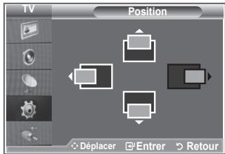 SAMSUNG LE52M87BD - Changement de la position de l'image - 1