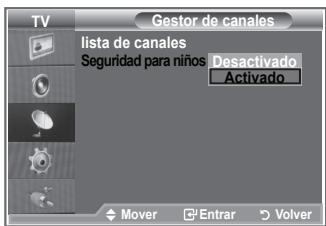 SAMSUNG LE52M87BD - Activación delbloqueo infantil - 1