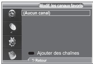 SAMSUNG LE52M87BD - Mise à jour manuelle de la liste des chaînes - 2