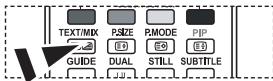 SAMSUNG LE52M87BD - Izbira strani teleteksta - 2