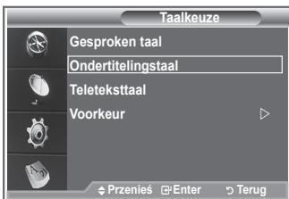 SAMSUNG LE52M87BD - Hiermee geeft u de taalformatie voor het inkomende signalaal weer. - 2