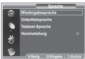 SAMSUNG LE52M87BD - Zeigt die Sprachinformationen für den eingehenden Audiostrom an. - 1