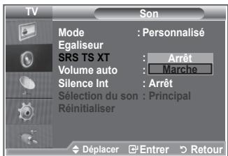 SAMSUNG LE52M87BD - Réglage du truSurround XT (SRS TS XT) - 3