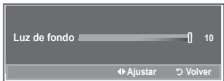 SAMSUNG LE52M87BD - Activación de la luz de fondo - 2