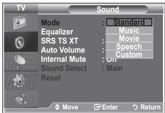 SAMSUNG LE52M87BD - Changing the Sound Standard - 2