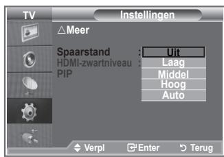 SAMSUNG LE52M87BD - De functie Spaarstand - 2