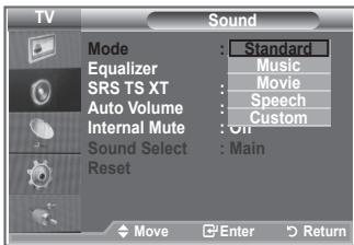 SAMSUNG LE52M87BD - Spremembazvočnega standarda - 2