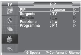 SAMSUNG LE52M87BD - Impostazioni della funzione PIP - 2