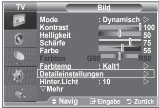 SAMSUNG LE52M87BD - Schwarzabgleich: Aus/Gering/Mittel/Hoch - 1
