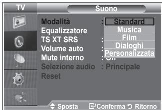 SAMSUNG LE52M87BD - Modifica dello standard audio - 2