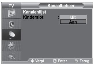 SAMSUNG LE52M87BD - Alleen met de afstandsbediening kan het kinderslot worden uitgezet. Houd de afstandsbediening dus buiten bereik van kinderen. - 1