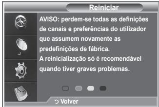 SAMSUNG LE52M87BD - Pode reinecer os valore memorizados repondo os valore predefinidos. - 2