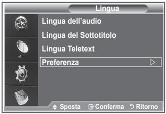 SAMSUNG LE52M87BD - Il menu è costituito da 6 sottomenu: - 1