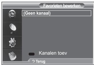 SAMSUNG LE52M87BD - U kunt deze functie wanner u een of meer voorkeurkanalen hebt geselecteerd. - 1