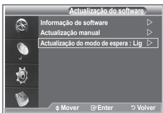 SAMSUNG LE52M87BD - Actualização do modo de espera: Lig. / Deslig. - 4