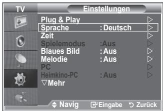 SAMSUNG LE52M87BD - Sprache auswahlen - 1