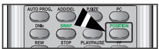 AUTO PROG. ADD/DEL P,SIZE PC DNie SWAP POSITION REW STOP PLAY/PAUSE PP