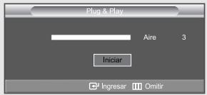 Plug & Play Aire 3 Iniciar Ingresar Omitir