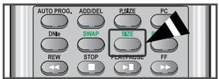 AUTO PROG. ADD/DEL PSIZE PC DNio SWAP SIZE REW STOP PER/Pause FF