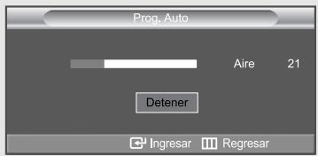 Prog. Auto Aire 21 Detener Ingresar Regresar