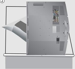 SAMSUNG LN-R238WXC - Comment assembler le kit de fixation mural - 2