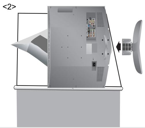 SAMSUNG LN-R238WXC - Instalación del soporte - 1