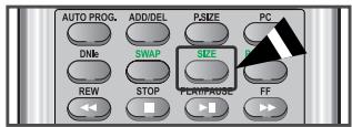 AUTO PROG. ADD/DEL PSIZE PC DNio SWAP SIZE REW STOP PERI/Pause FF