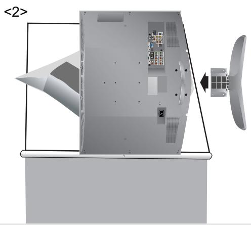 SAMSUNG LN-R238WXC - Installation du support - 1