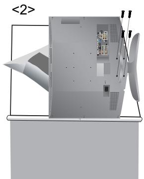 SAMSUNG LN-R238WXC - Démonter la base - 1