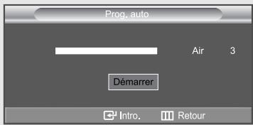 Prog. auto Air 3 Démarrer Intro. Retour