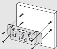 SAMSUNG LN-R328W - Comment assembler le kit de fixation mural - 1