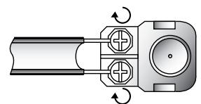 SAMSUNG LN-R328W - Antennes avec câble bipolaire plat de 300 ohms - 1