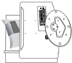 SAMSUNG LN-S1952W - Réglage du socle - 1