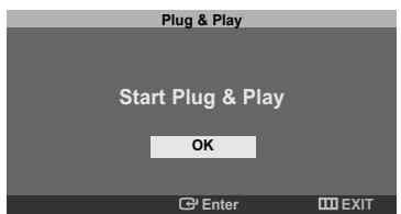 Plug & Play Start Plug & Play OK Enter EXIT