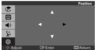 Position Adjust Enter Return