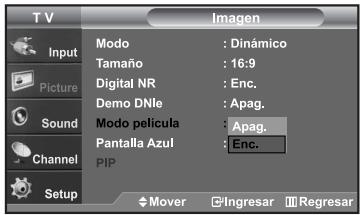 SAMSUNG LN-S2652D - Ajuste del modo Pantalla Azul - 4